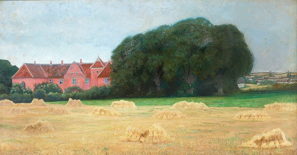 View of the manor Løgismose 1880 1937