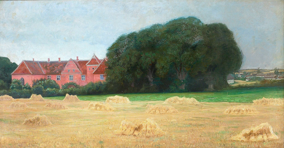 View of the manor Løgismose 1880 1937