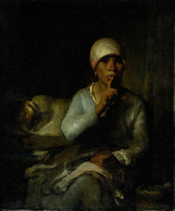 Woman and Child Silence 1855