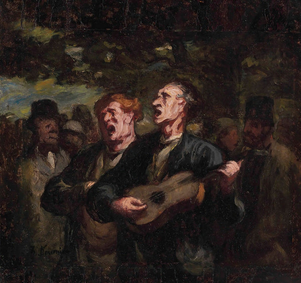 Chanteurs Ambulants buskers 1856 1862