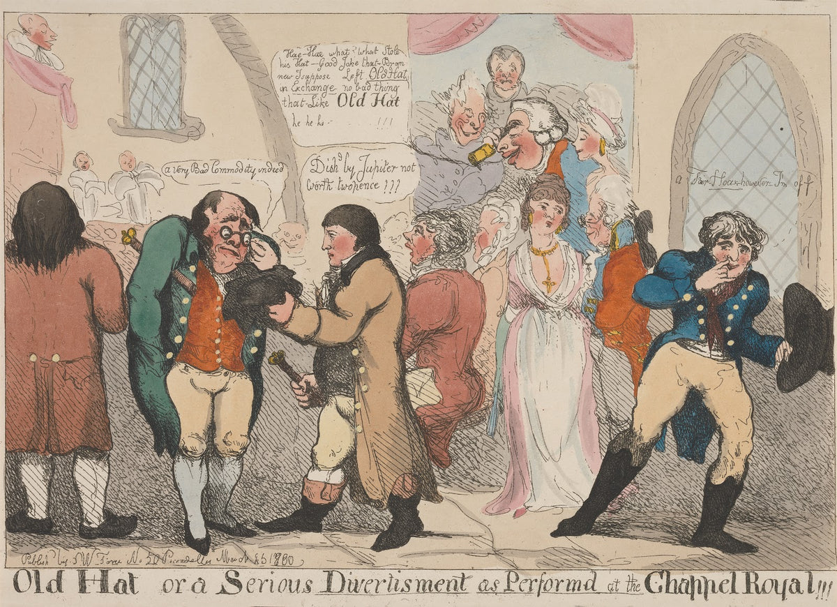 Old Hat or a Serious Divertisement as Performed at the Chappel Royal 1800