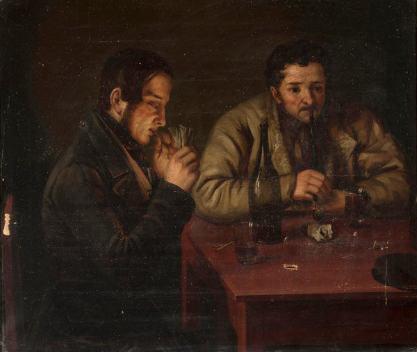 Genre scene in a tavern