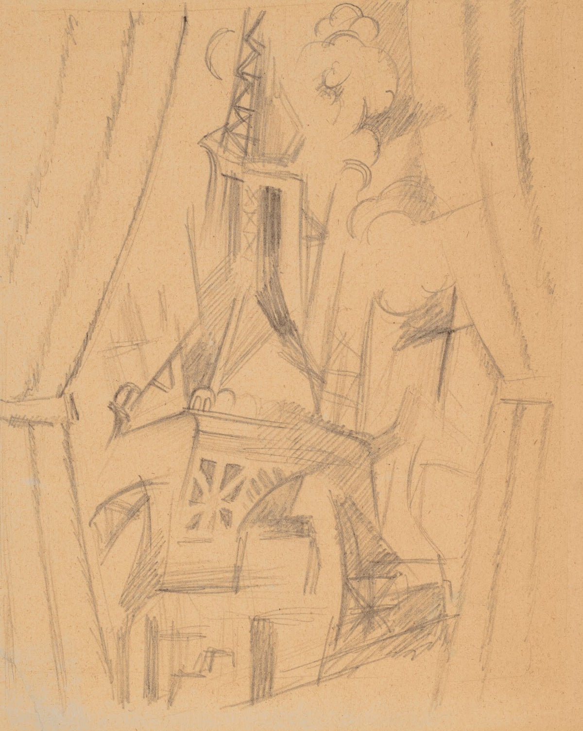 La tour aux rideaux 1915 1916