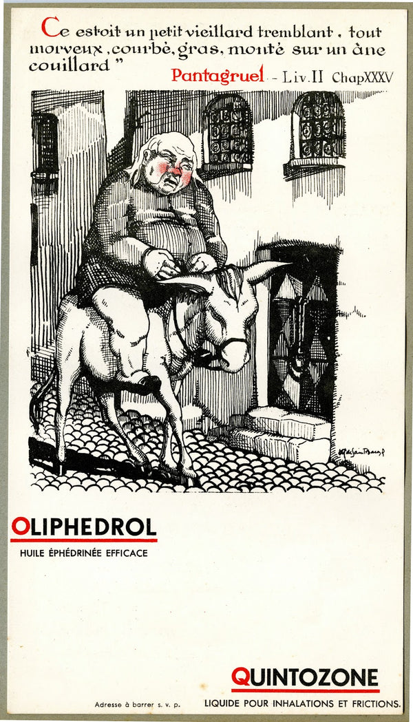 Oliphedrol Quintozone 1910 1950