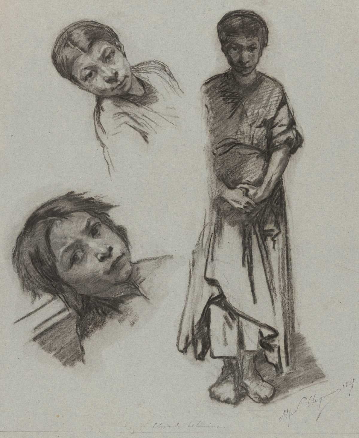 Study of Gipsies 1867