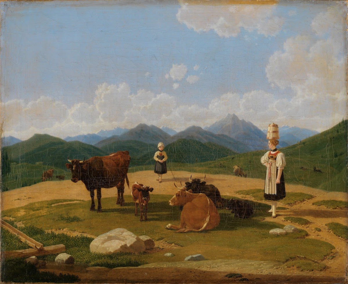 Auf der Alm 1829