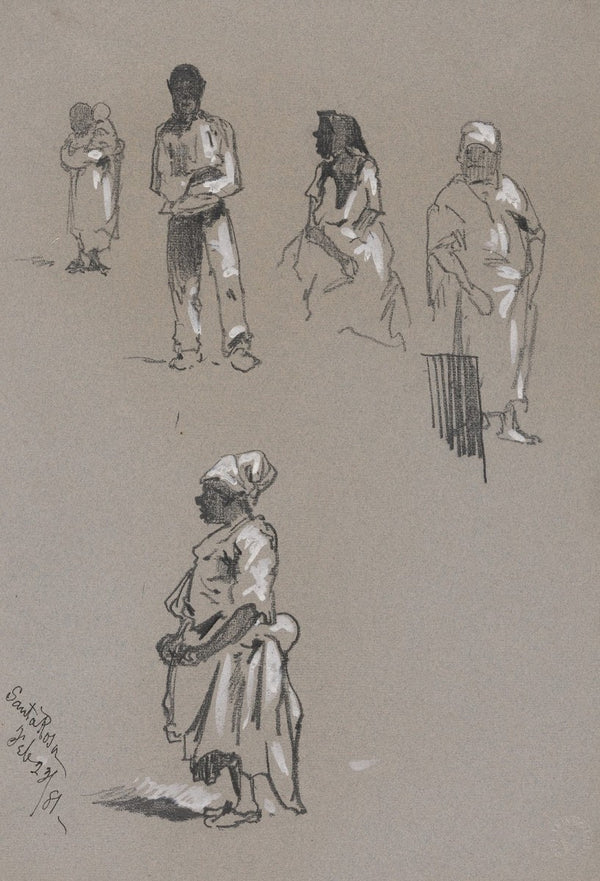 Drawings of Black people Pl1 1881
