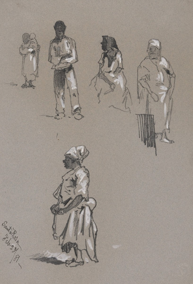 Drawings of Black people Pl1 1881