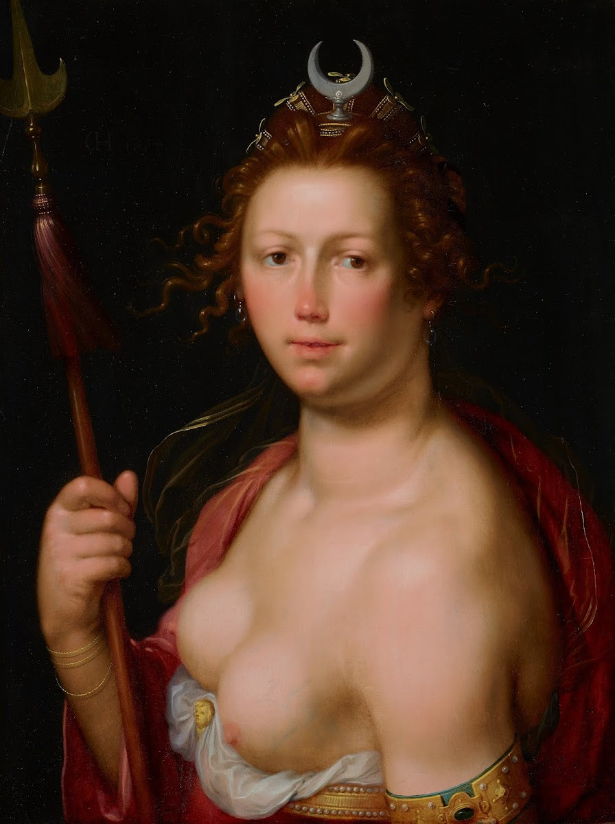 Diana as Goddess of the Hunt 1607