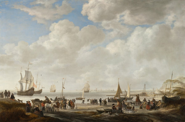 View of a Beach 1646