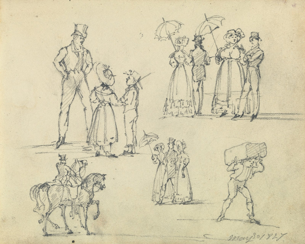 Sketches of Towns People 1827