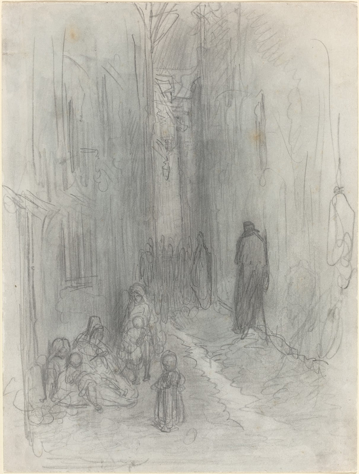 A Backstreet in London 1868