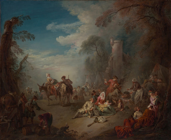 Troops at Rest ca 1725