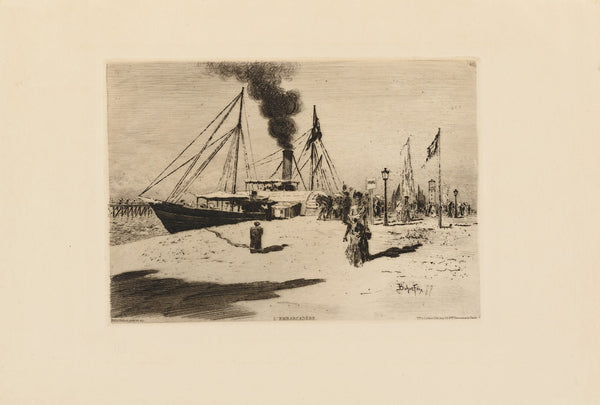 The Pier at Trouville 1877