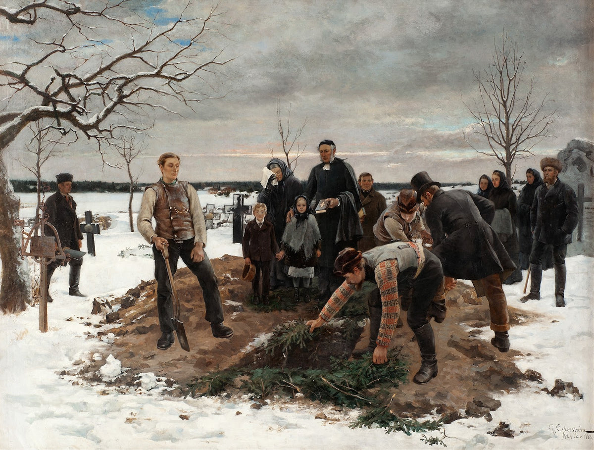 A Funeral in Alsike 1883
