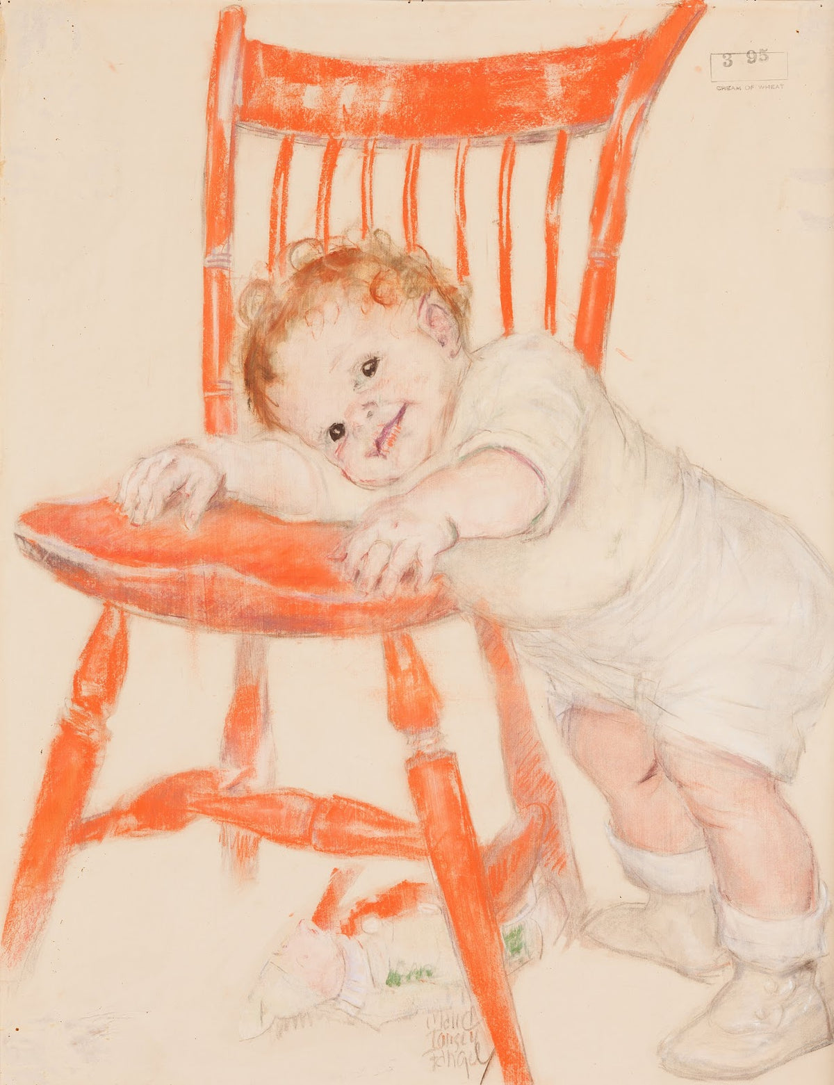 Baby with Chair 1925