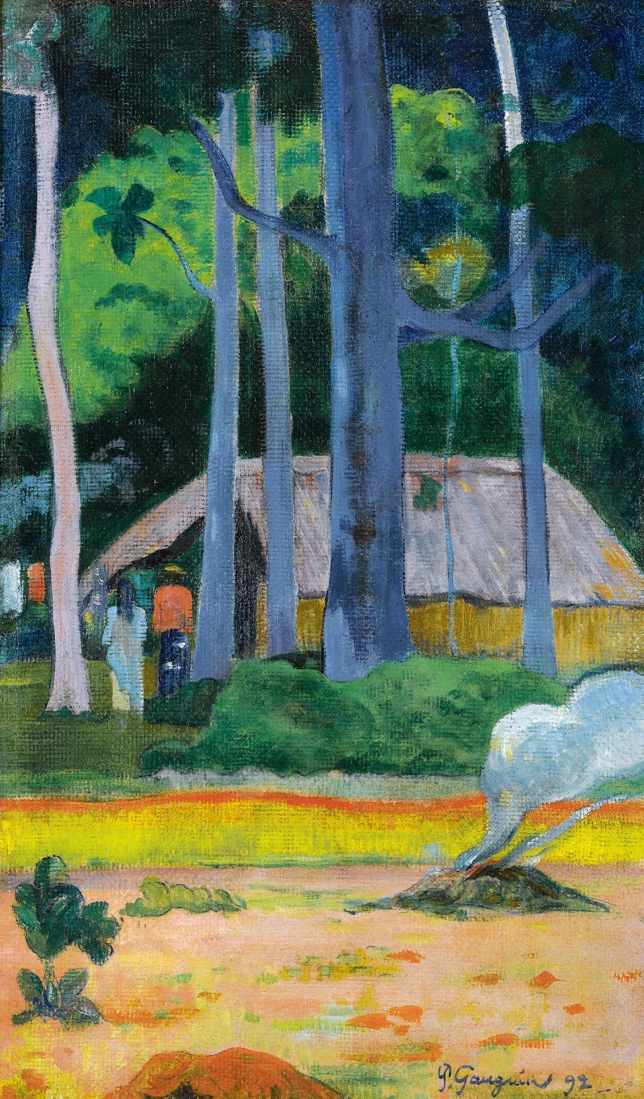 Cabane Sous Les Arbres 1892