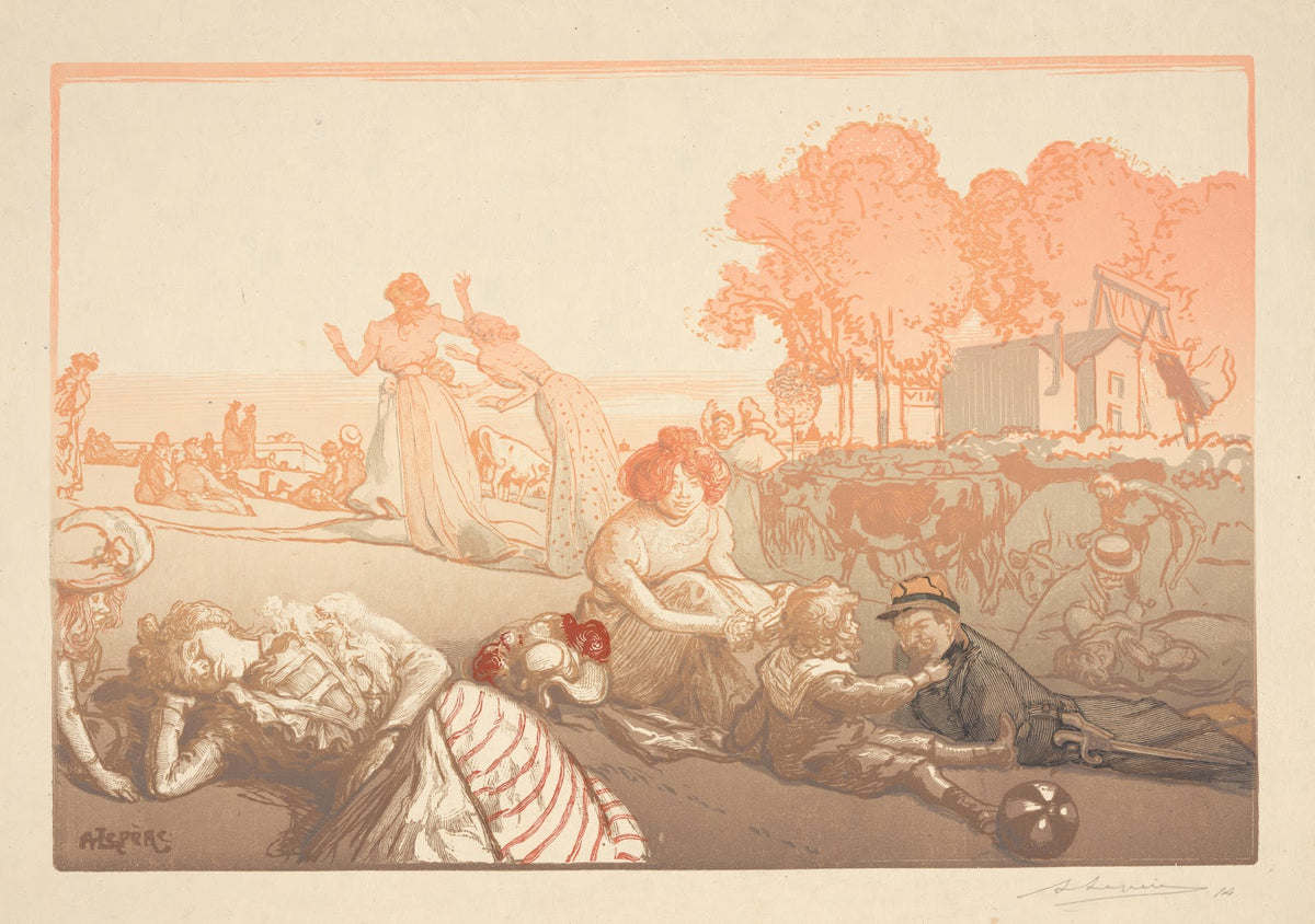 Dejeuner sur lherbe Luncheon on the grass