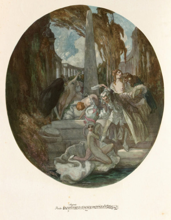 Blatt aus Aus meinen Schlössern 7 ca 1923