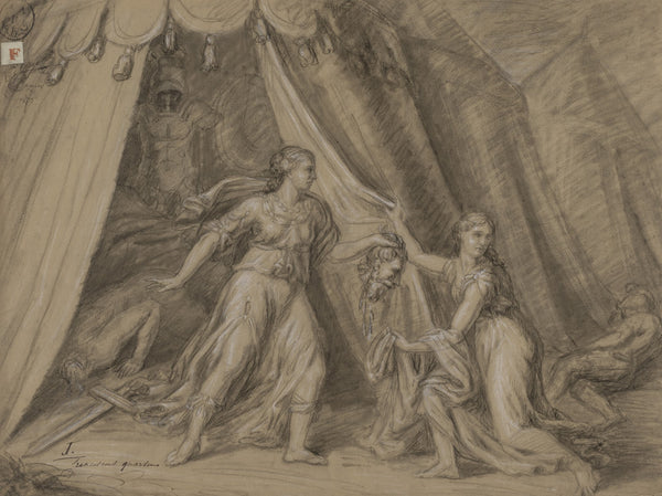 Judith with the head of Holofernes 1833