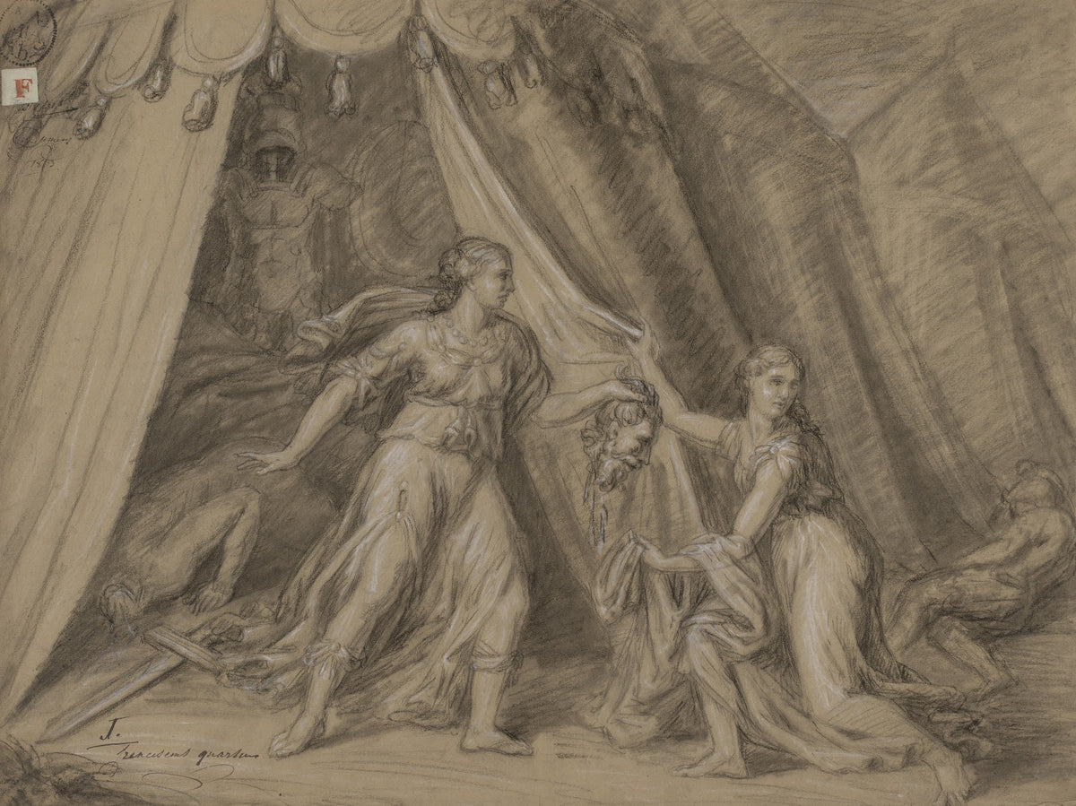 Judith with the head of Holofernes 1833