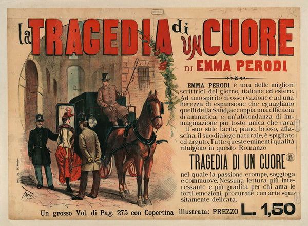La Tragedia di un cuore di Emma Perodi 1890