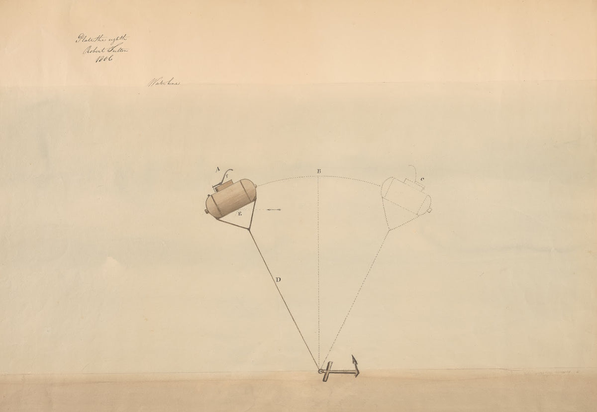 Bomb with instantaneous lock anchored 1806