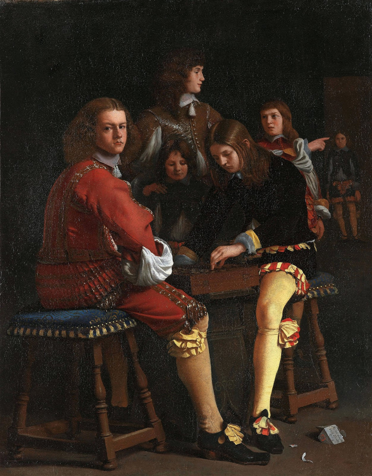 The Draughts Players 1652