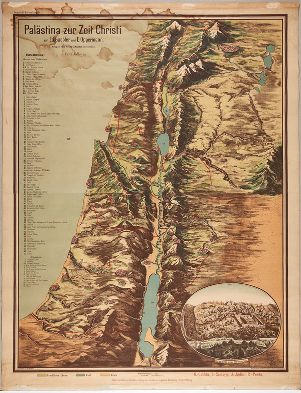 Palestine in the time of Christ