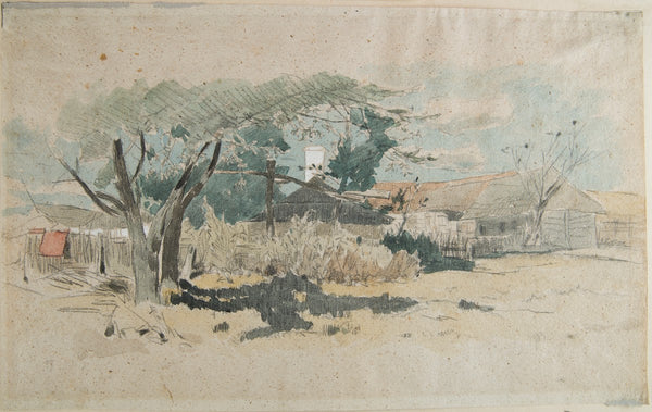 Country farms in Orońsk 1897