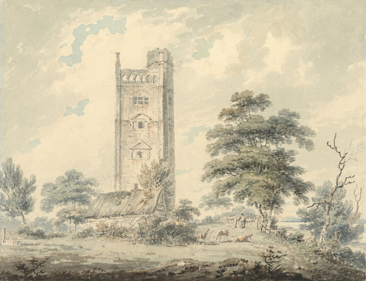 Freston Tower Suffolk 1785