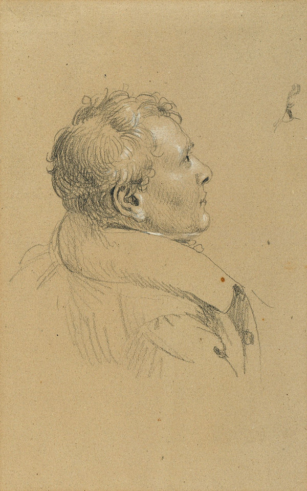 Studie zur Rückkehr des Kaisers Franz aus Pressburg 1828