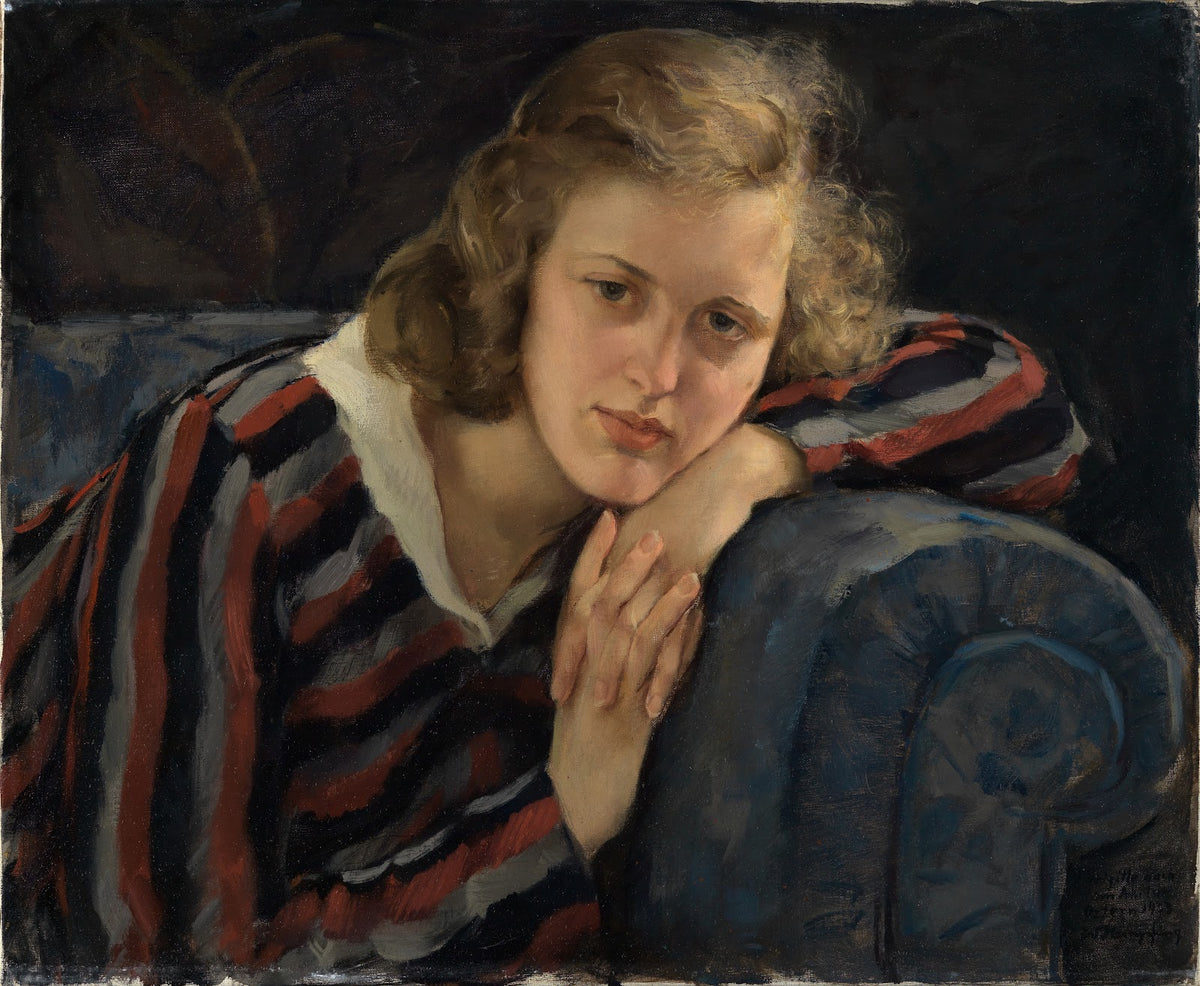 Bildnis der Tochter Brigitte 1933