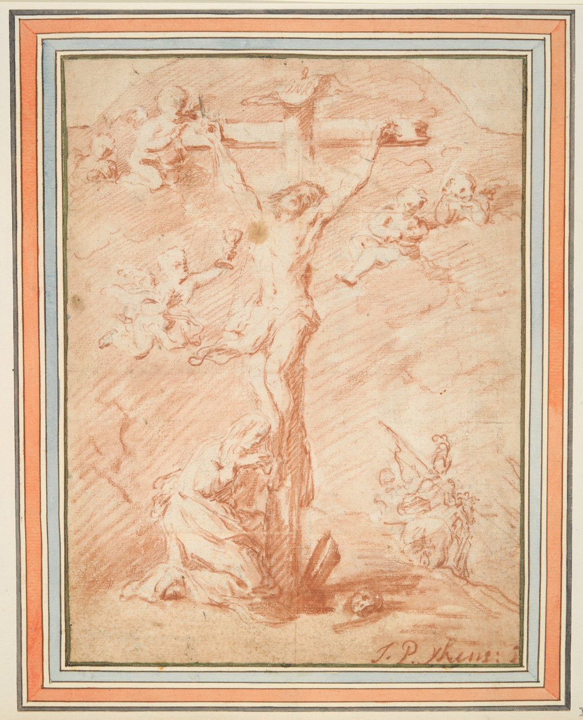 Christ on the Cross with StMagdalene
