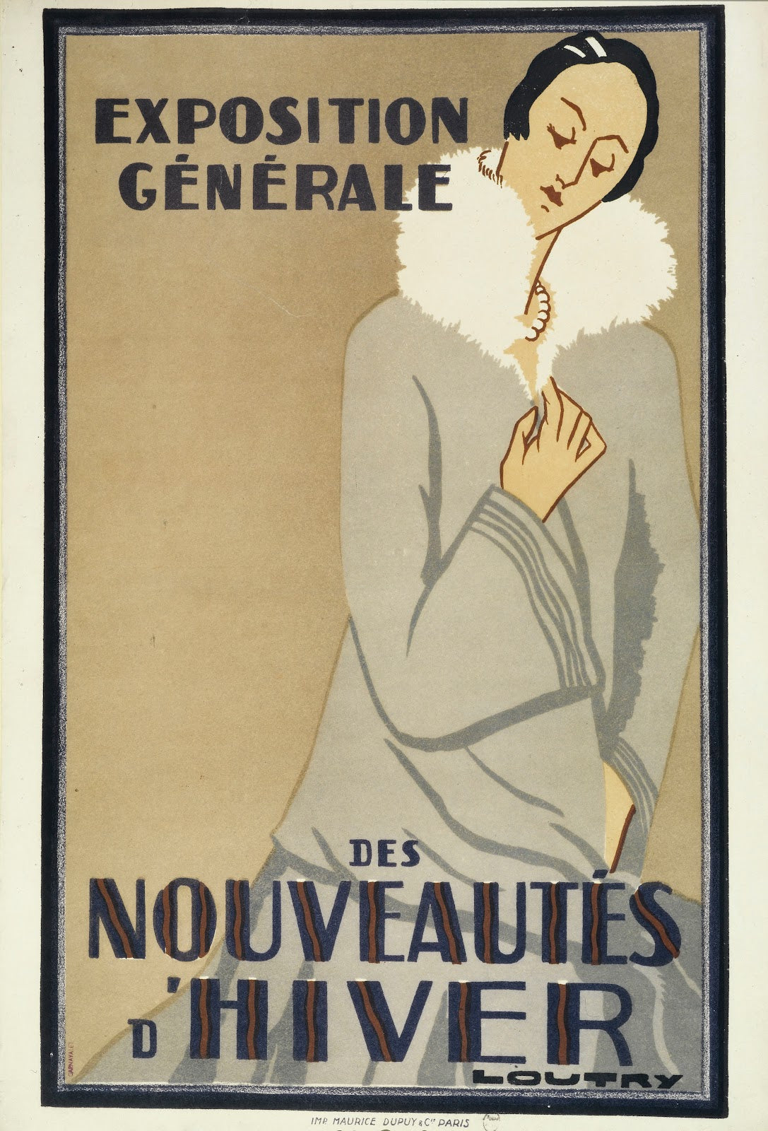 Exposition Generale Des Nouveautes Dhiver 1920 1930