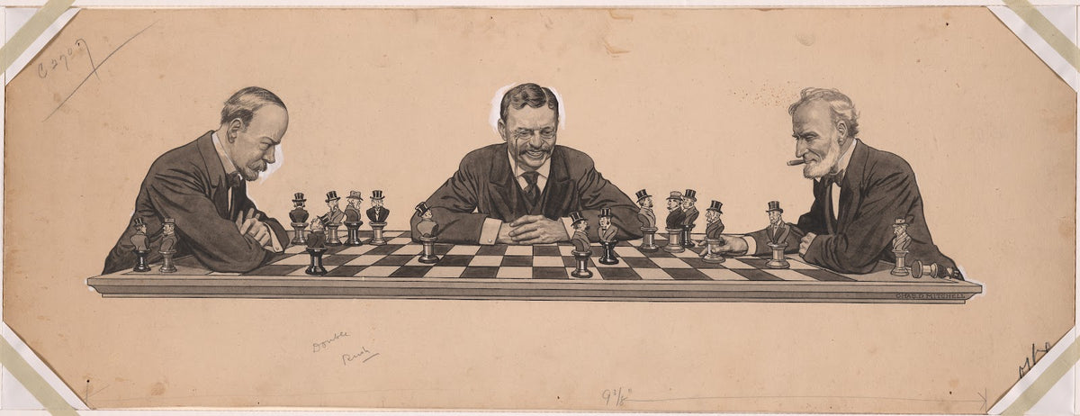 Theodore Roosevelt John Milton Hay Joseph Gurney Cannon c 1905