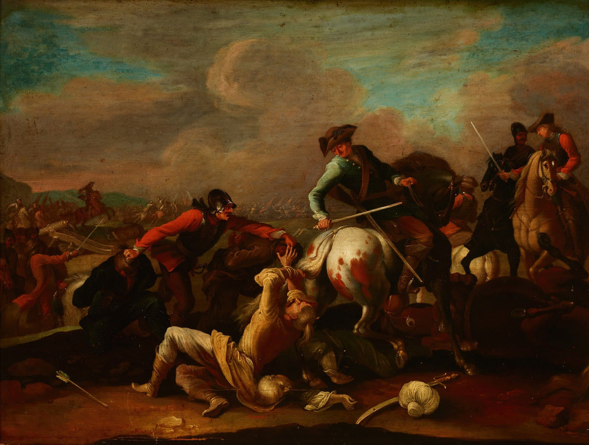Skirmish with the Turks 18th Century