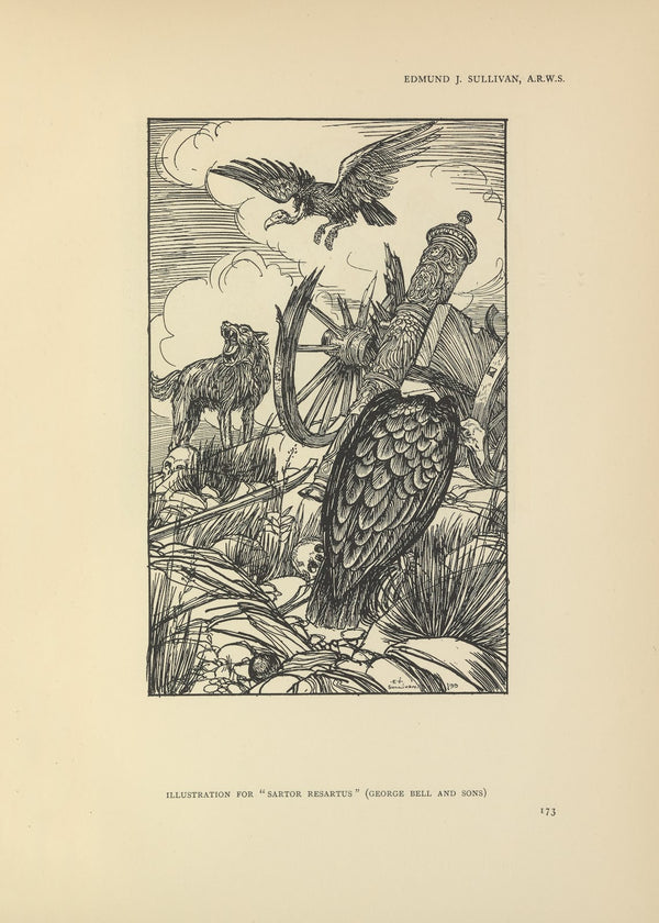 Illustration for Sartor Resartus 1914