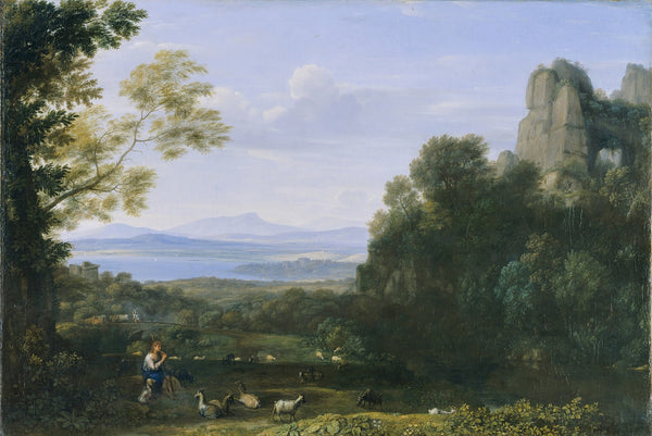 Landscape with Apollo and Mercury 1660