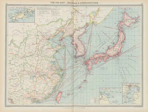 The Far EastIndustries and Communications 1908