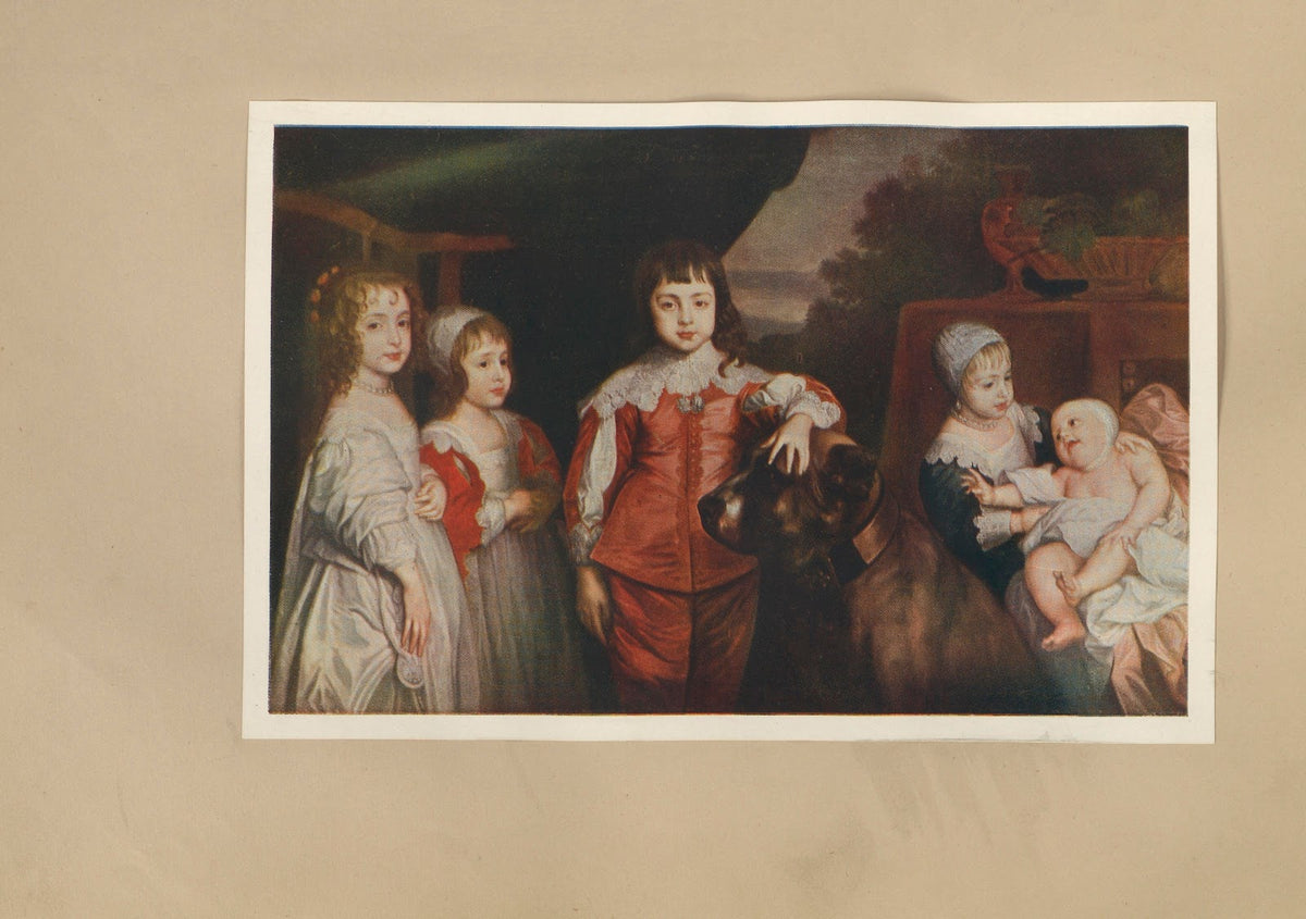 Five Children of Charles Van Dyck 1909