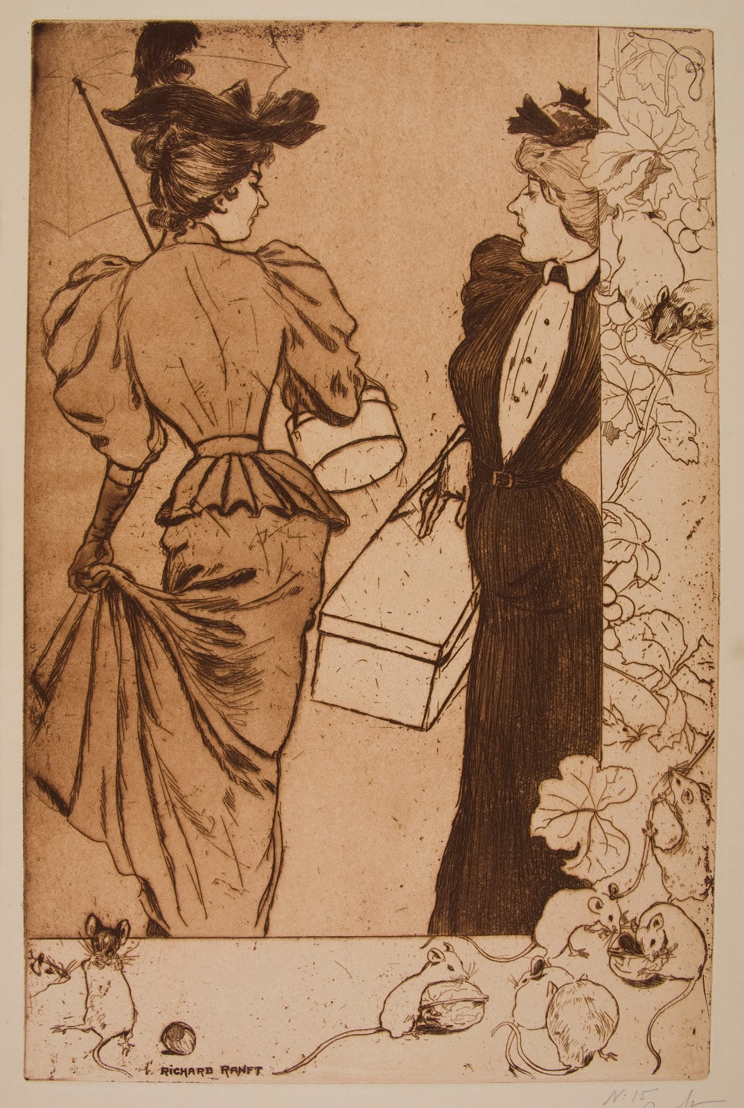 Trottins Les deux modistes 1894