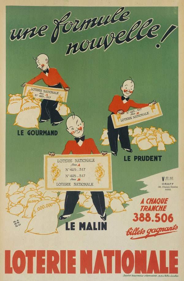 Une Formule Nouvelle Loterie Nationale 1941 1944