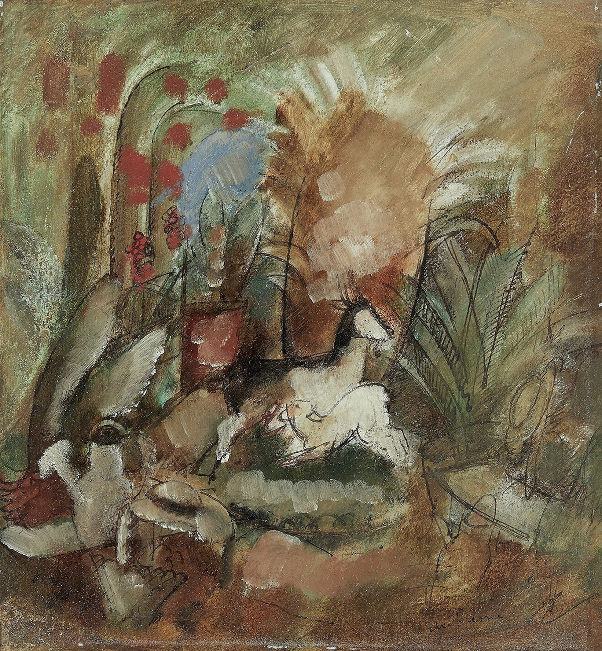 Ensemble de deux oeuvres