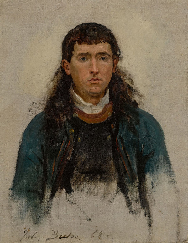 Portrait DhommeStudy Forun Grand Pardon Breton 1868