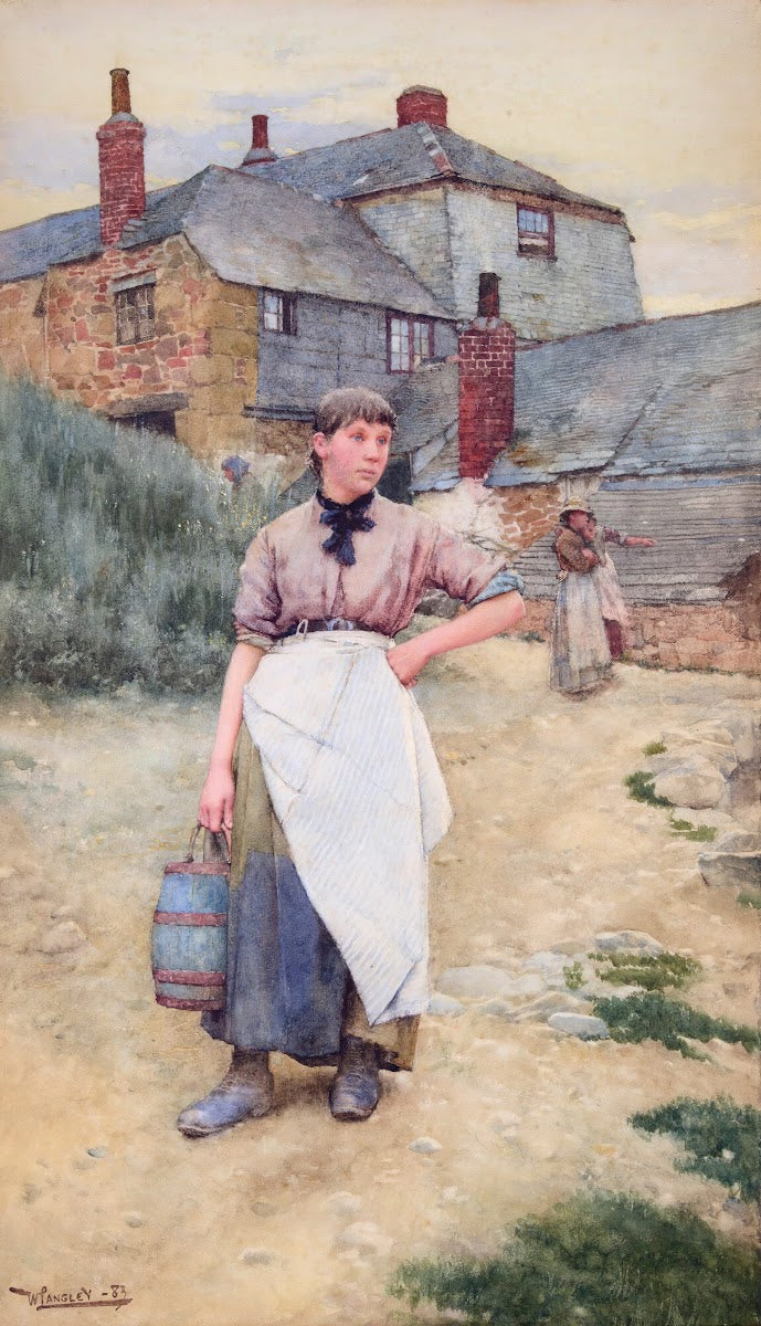 A Cornish Village Maiden 1883