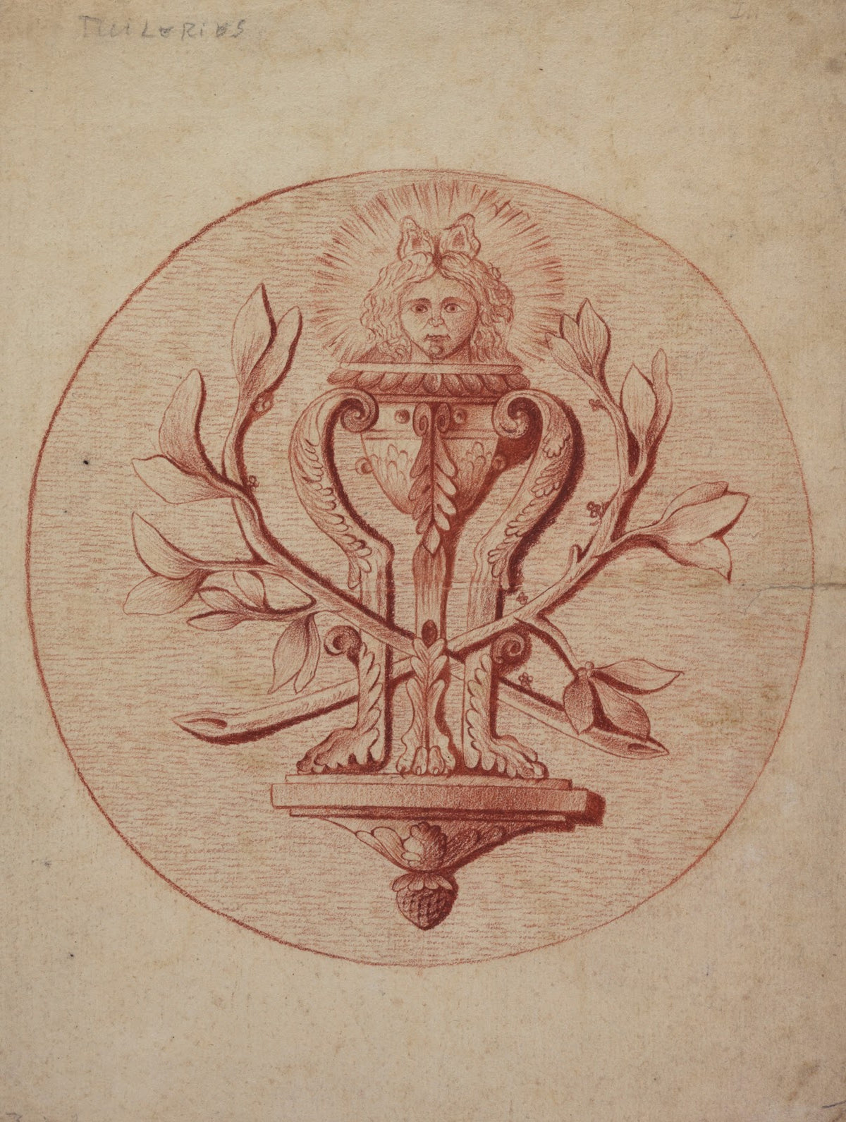 Motif décoratif ornant les croisées des Tuileries 1701 1800
