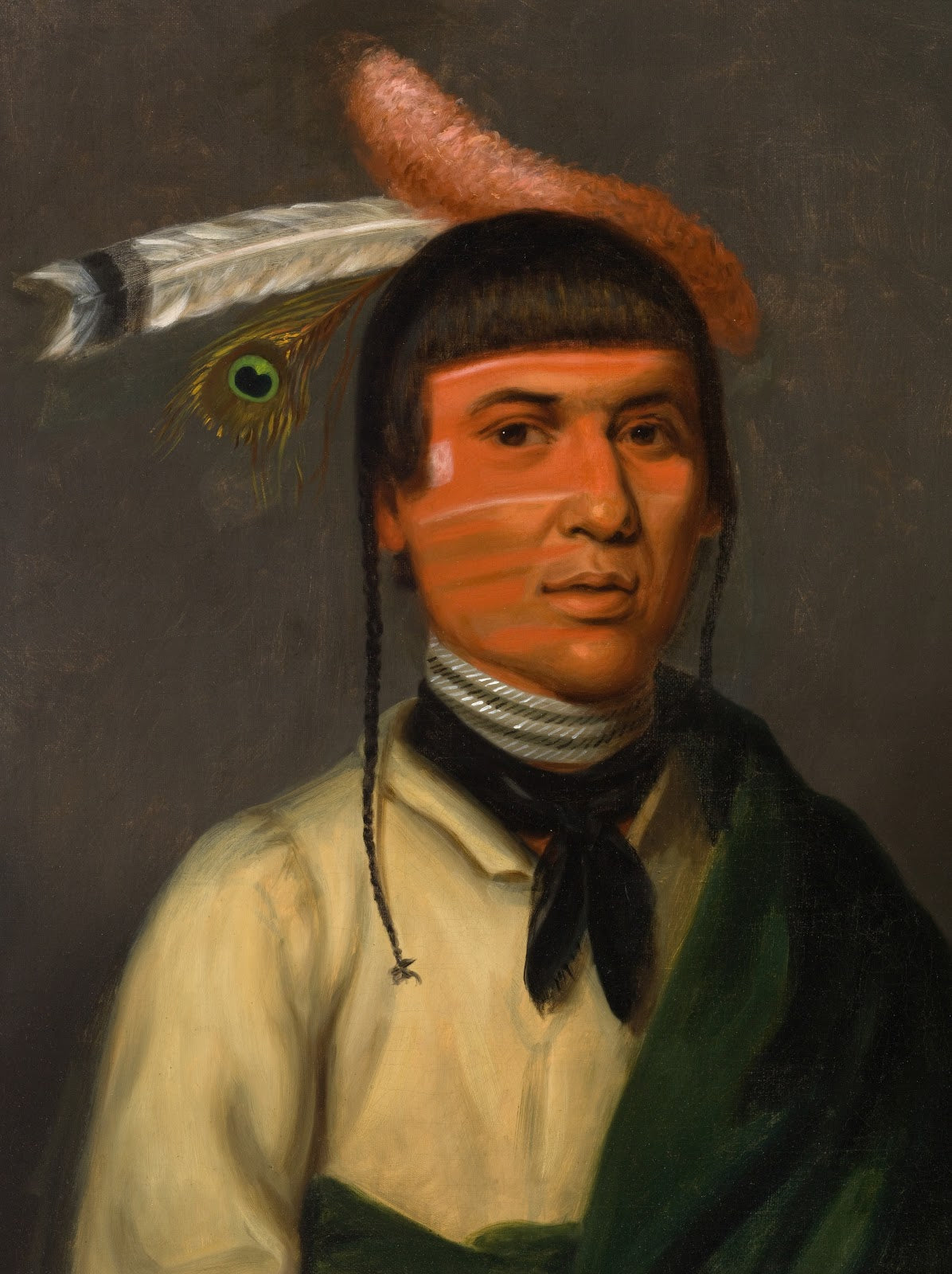 No Tin Wind a Chippewa Chief 1832 1833