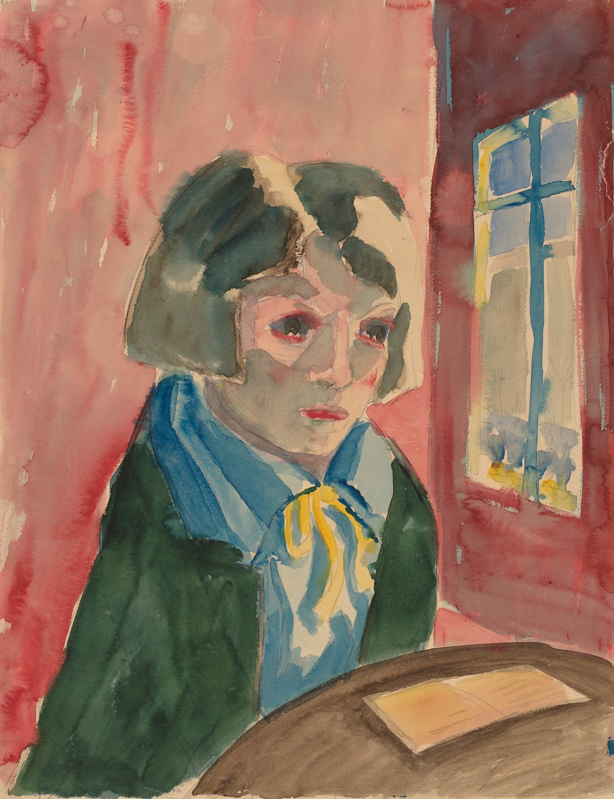 Woman At A Window 1922