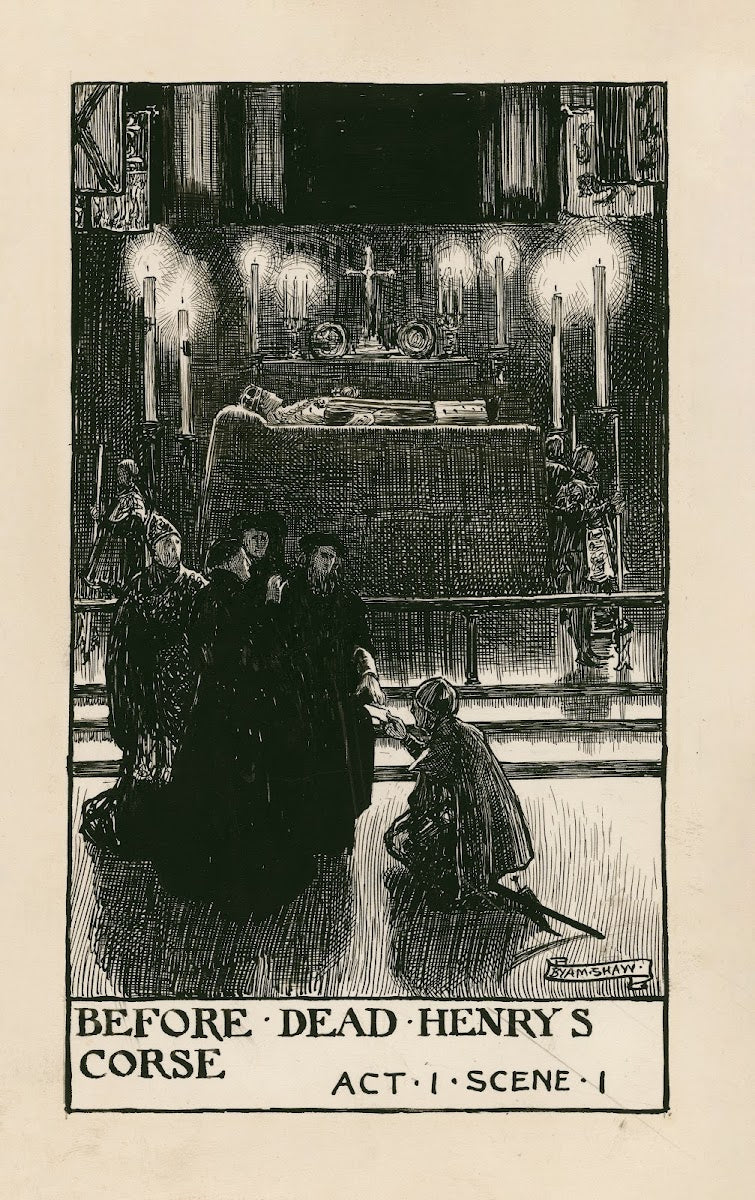 King Henry VI part 1 Before Dead Henrys corse Act I Scene I 1900